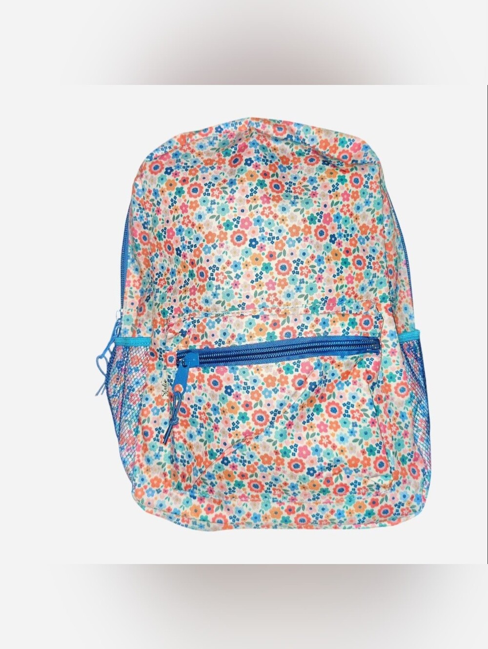 Studio C Floral Kids Backpack - Blue & Pink